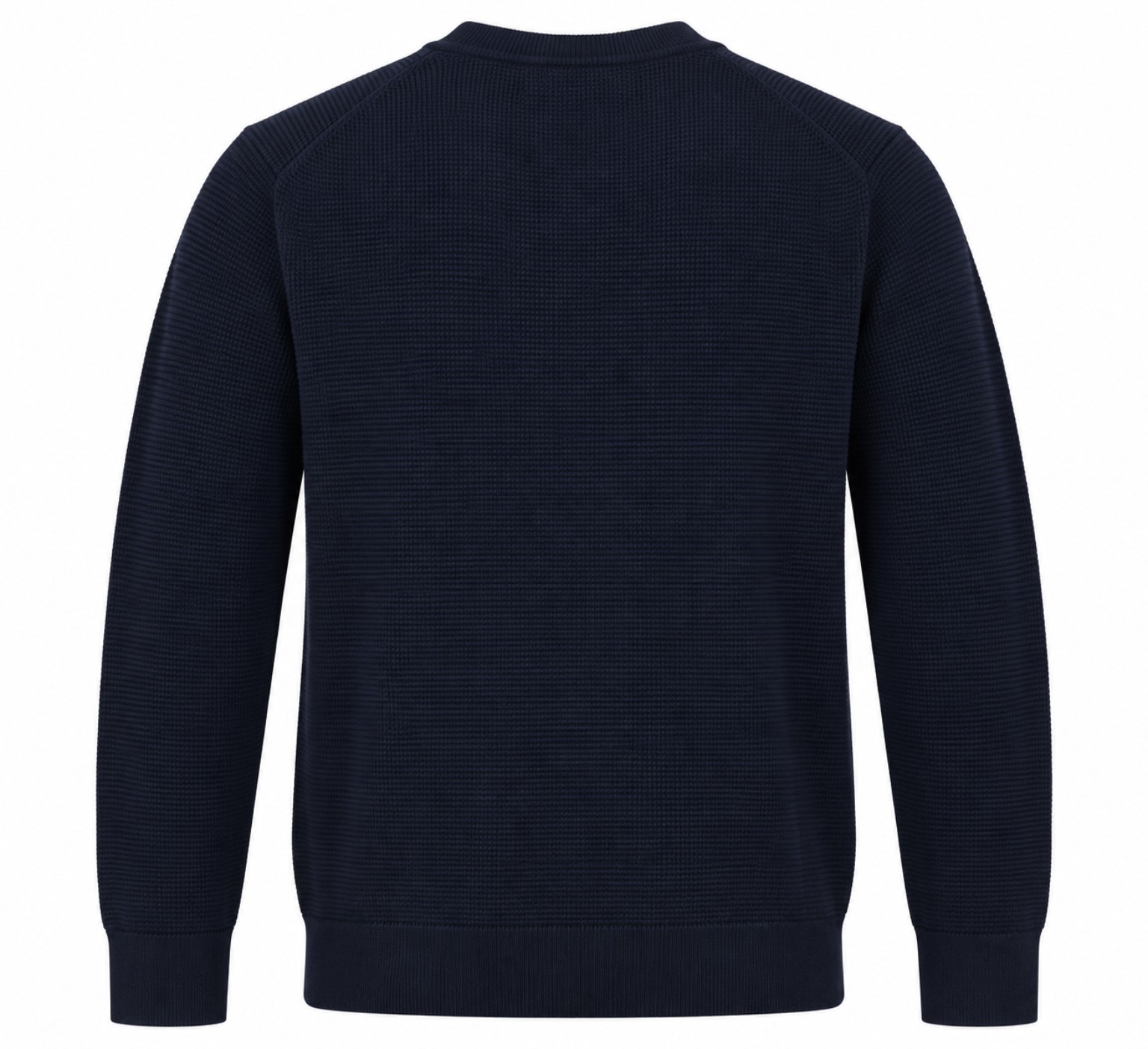 REFRIGUE Maglione girocollo blu navy, foto posteriore