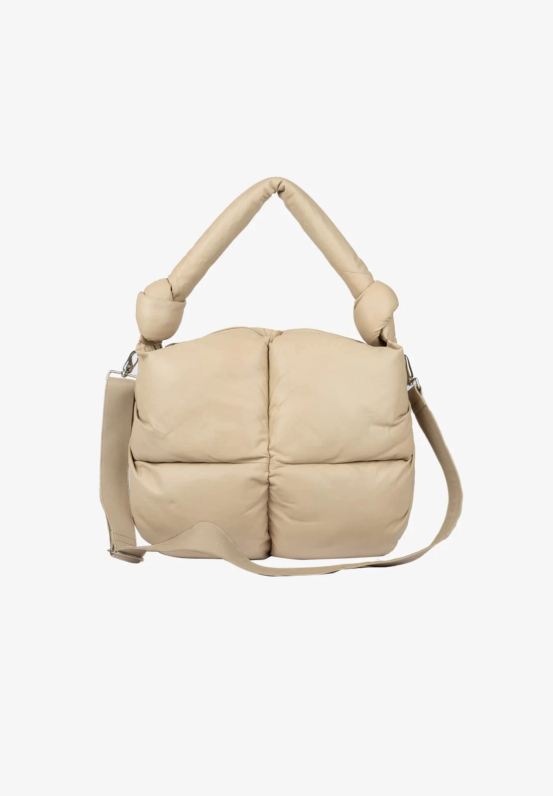 Borsa STYLISM DENMARK Donna beige in pelle - immagine 2