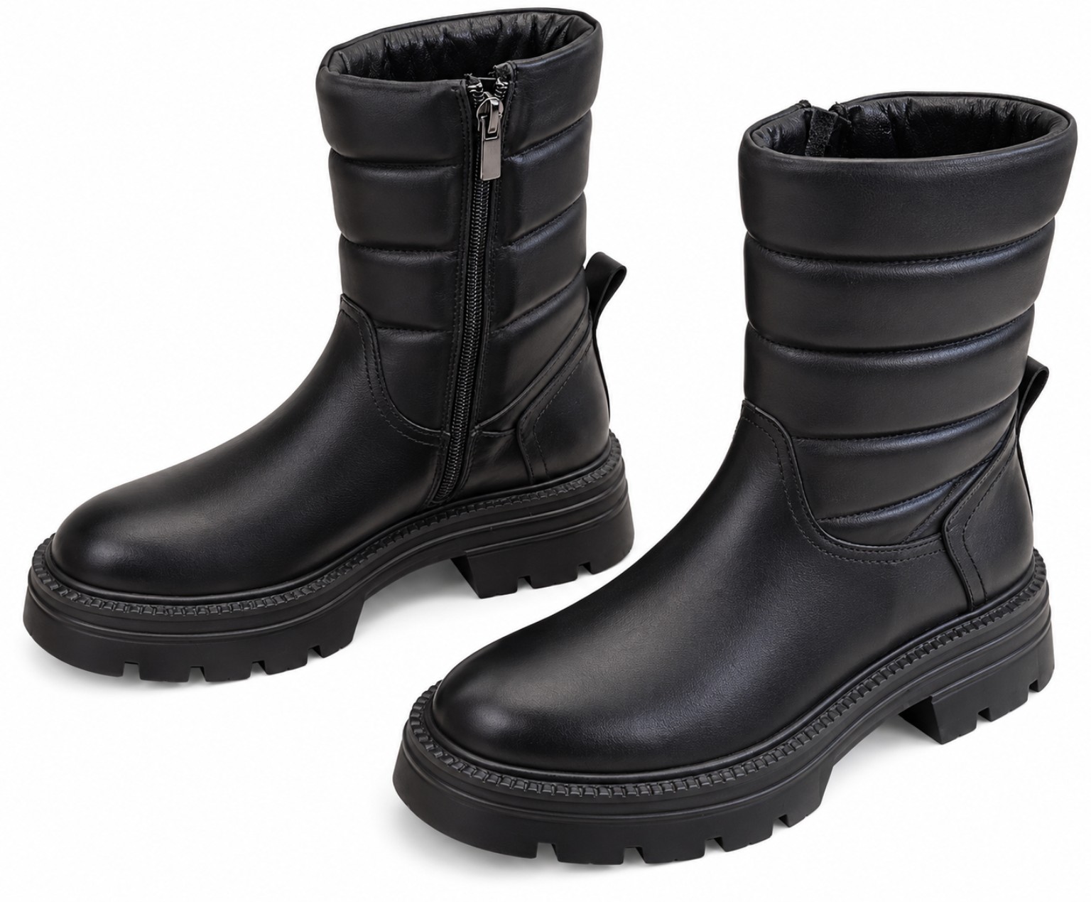 PIXY Stivaletto Donna BLACK 2225753, coppia su sfondo bianco