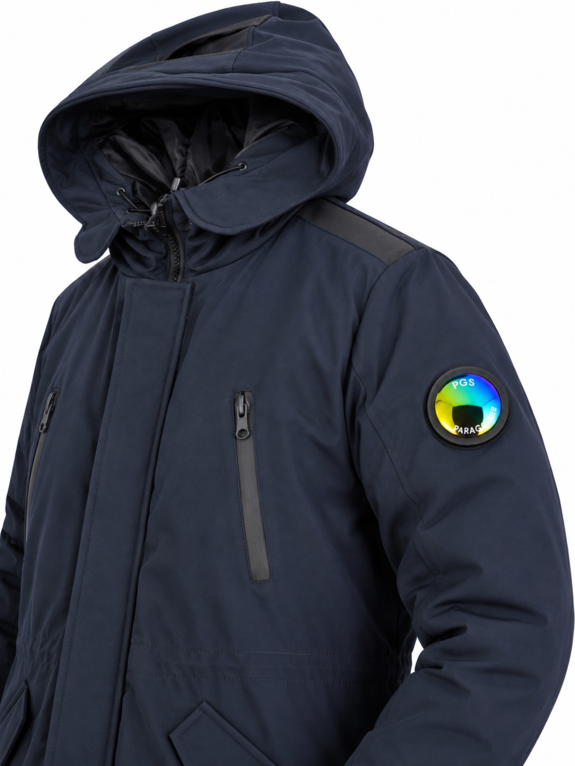PARAGOOSE BARYO NAVY, vista laterale con marchio