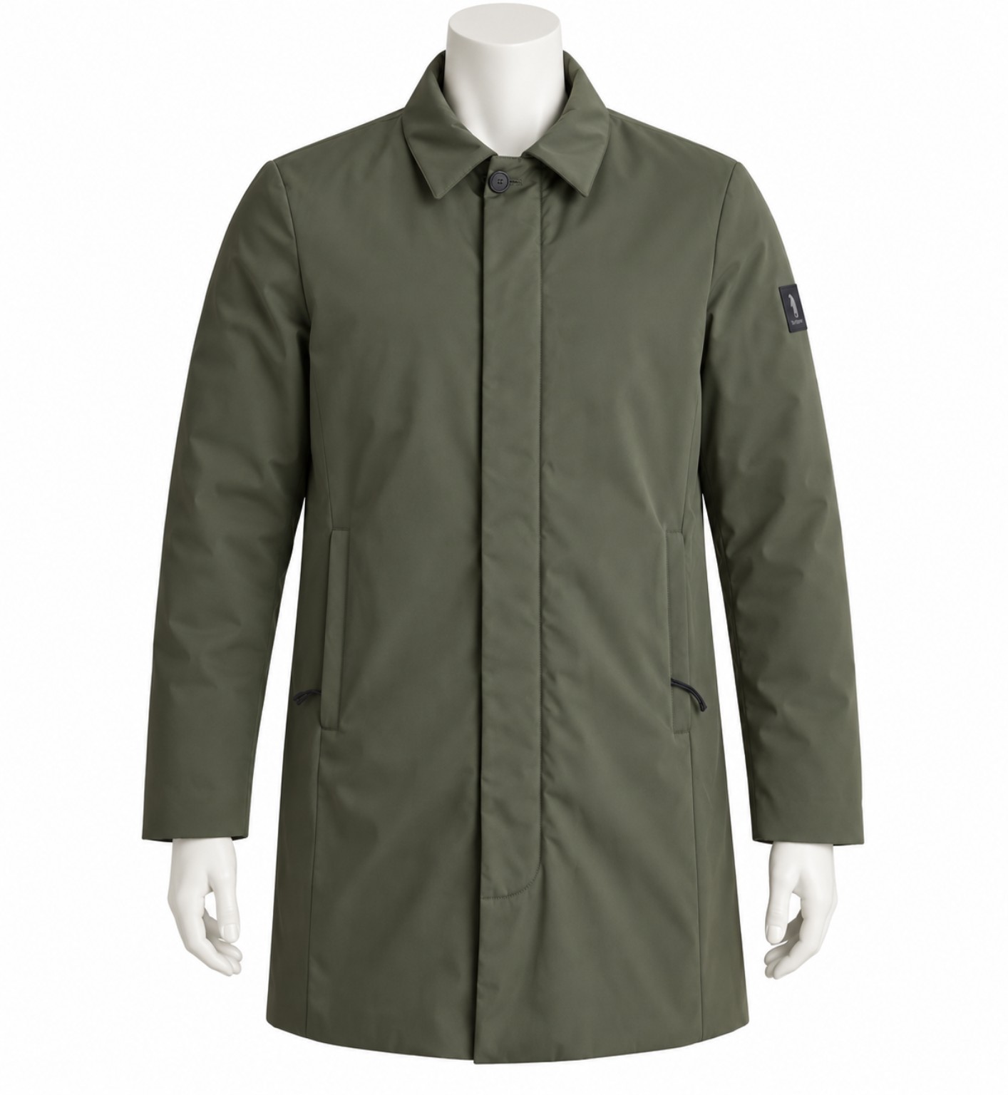 REFRIGUE HULLE MILITARY, vista frontale su manichino