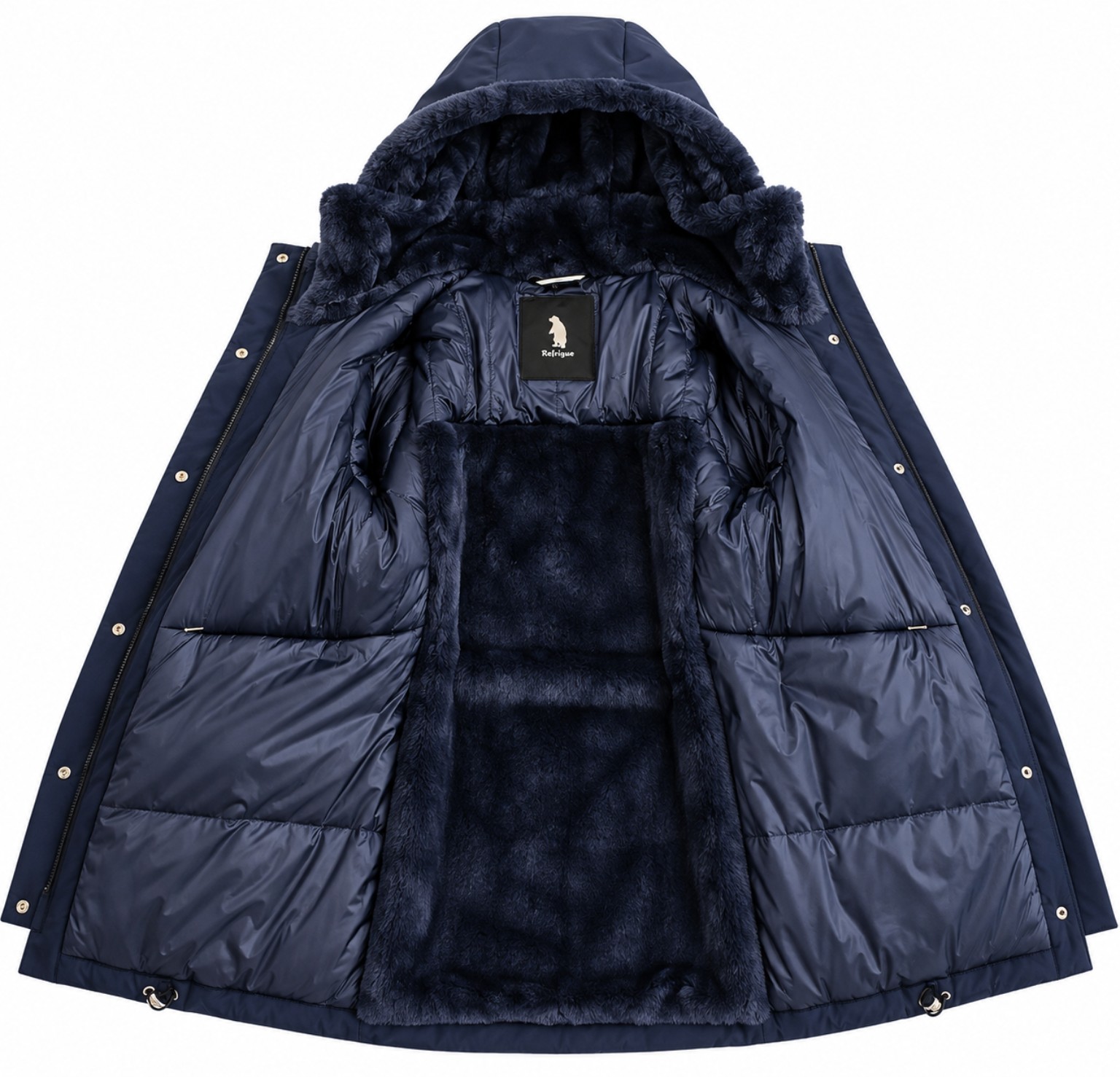 REFRIGUE HELLEN NAVY, interno aperto