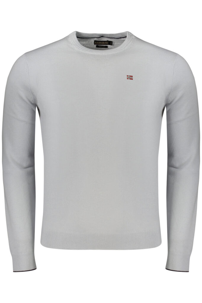 NAPAPIJRI MAGLIONE UOMO GRIGIO