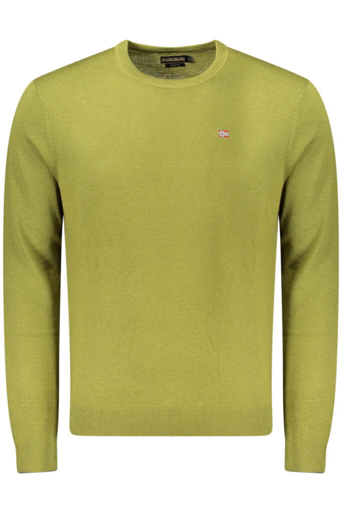 NAPAPIJRI MAGLIONE UOMO VERDE